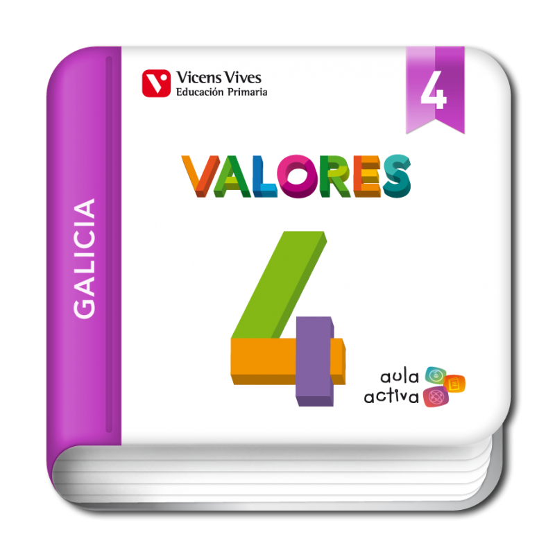 Valores 4. Galicia. (Digital) (Aula Activa)