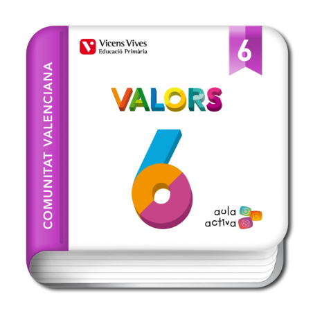 Valors 6. Comunitat Valenciana. (Digital) (Aula Activa)