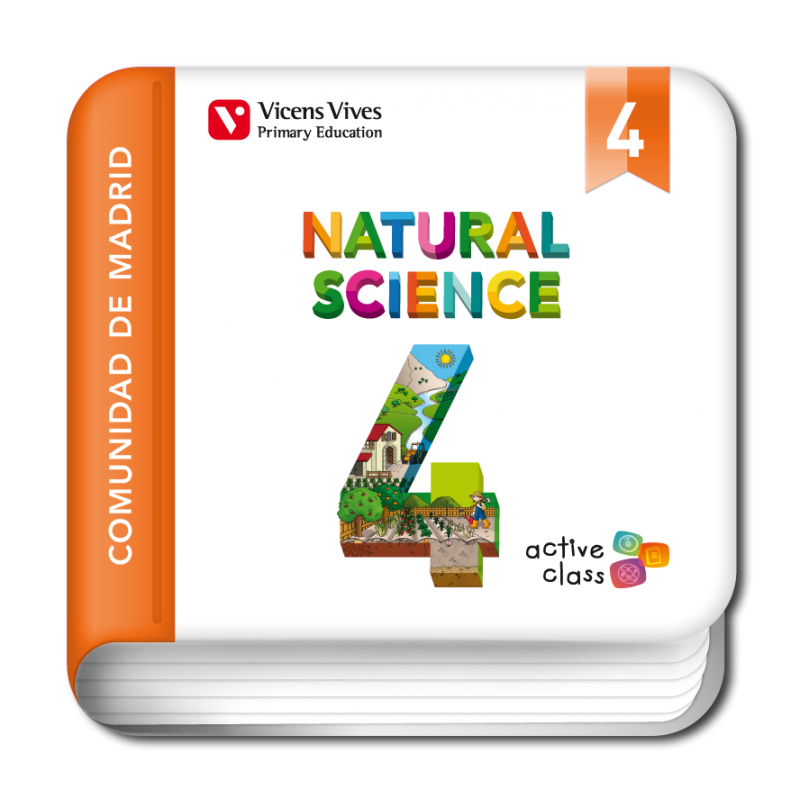 Natural Science 4. Comunidad de Madrid. (Digital Book) (Active Class)