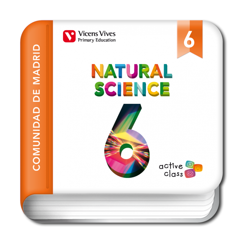 Natural Science 6. Comunidad de Madrid. (Digital Book) (Active Class)