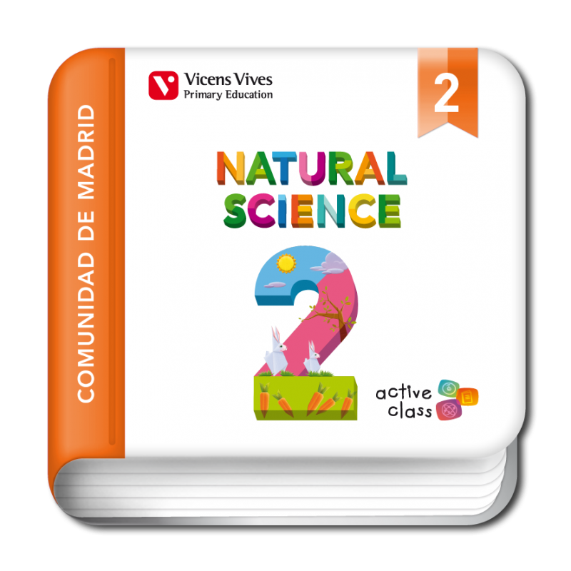 Natural Science 2. Comunidad de Madrid. (Digital) (Active Class)