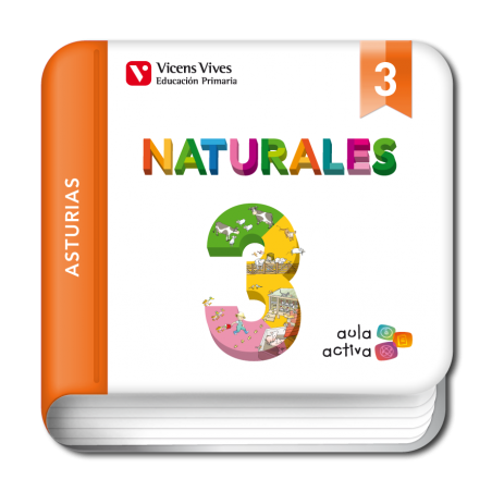 Naturales 3. Asturias. (Digital) (Aula Activa)