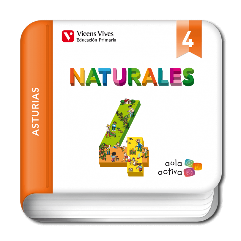 Naturales 4. Asturias. (Digital) (Aula Activa)