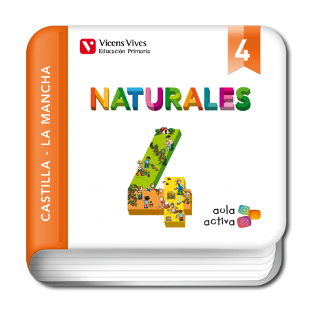 Naturales 4. Castilla La Mancha (Digital) (Aula Activa)