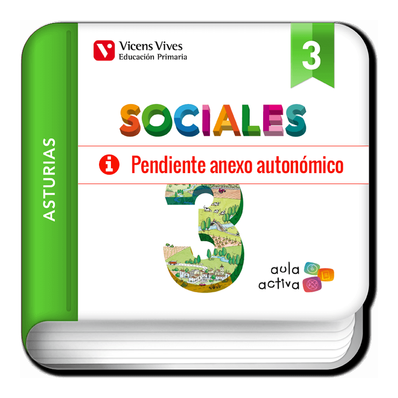Sociales 3 Asturias (Digital) (Aula Activa)