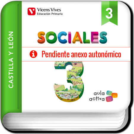 Sociales 3 Castilla y León (Digital) (Aula Activa)