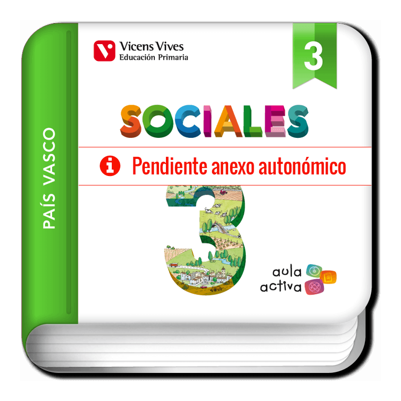 Sociales 3 País Vasco (Digital) (Aula Activa)