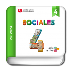 Sociales 4 Asturias (Digital) (Aula Activa)