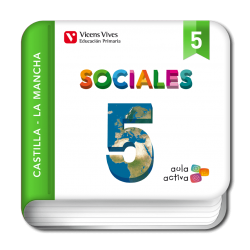 Sociales 5 Castilla La Mancha (Digital) (Aula Activa)