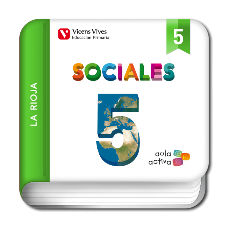 Sociales 5 La Rioja (Digital) (Aula Activa)