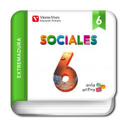 Sociales 6 Extremadura (Digital) (Aula Activa)