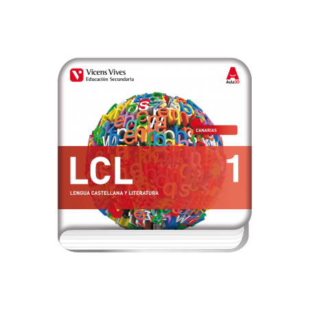 LCL 1. Canarias. Lengua castellana y literatura. (Digital) (Aula 3D)