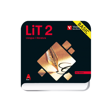 LiT 2. Llengua i literatura. Illes Balears (Basic Digital) (Aula 3D)
