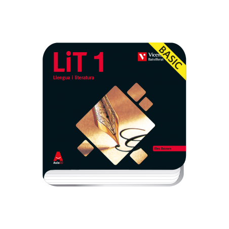 LiT 1. Llengua i literatura. Illes Balears. (Basic Digital) (Aula 3D)