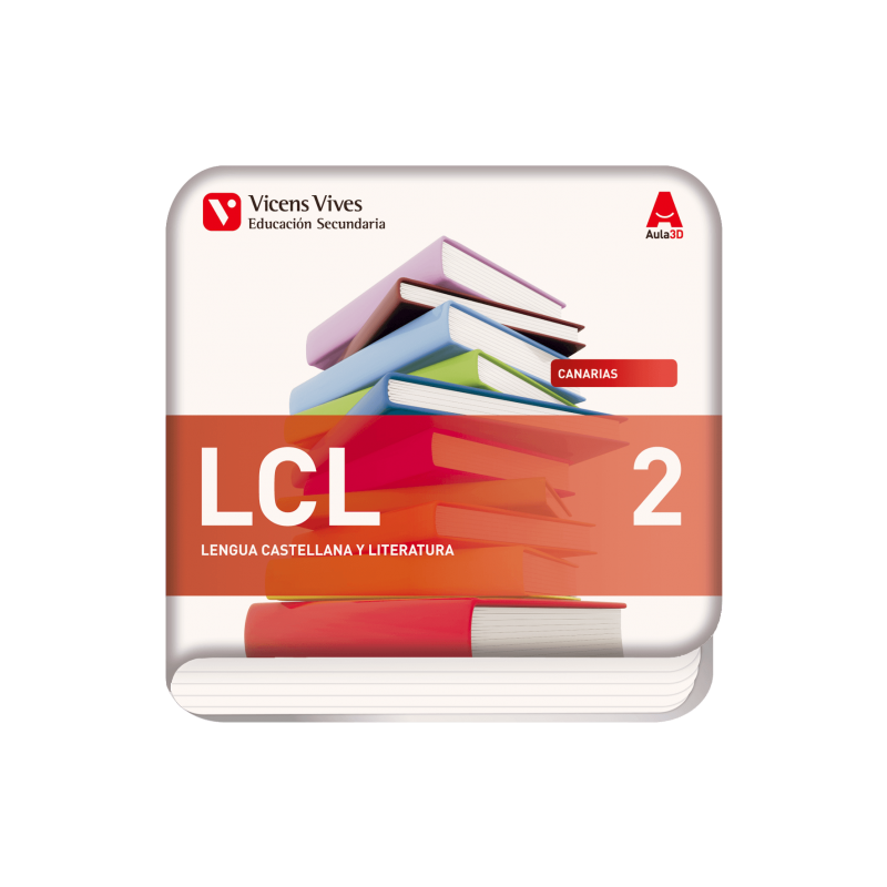 LCL 2. Canarias. Lengua castellana y literatura. (Digital) (Aula 3D)