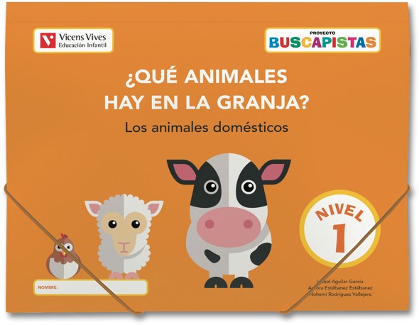 ¿Qué animales hay en la granja?. Los animales domésticos.